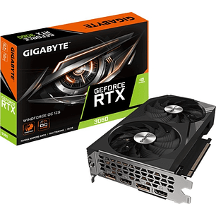 Gigabyte GeForce RTX 3060 Terjeta Grafica WINDFORCE OC 12GB GDDR6