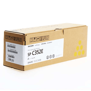 Ricoh SP C352E Amarillo Cartucho de Toner Original - 407386/408218/SP C352E