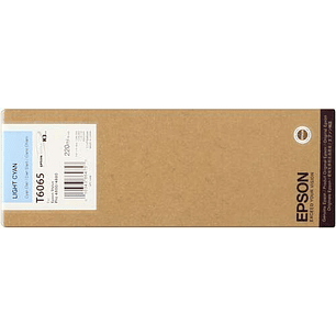 Epson T6065 Cyan Light Cartucho de Tinta Original - C13T606500