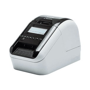 Brother QL820NWBC Impresora Profesional Termica de Etiquetas WiFi - Bluetooth MFI - Impresion Negro/Rojo - Pantalla LCD
