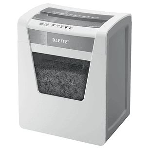 Leitz IQ Office P5 Destructora de Papel Micro Corte P-5 - Destruye hasta 10 Hojas - Capacidad de la Papelera 23L - 2 Horas de Funcionamiento Ininterru