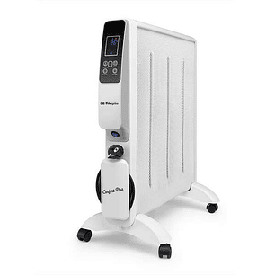Orbegozo RMW 2000 Radiador de Mica Inteligente - Potente y Eficiente - ConexionWifi - Display LED - Control Remoto - Temporizador - Proteccion Antivue