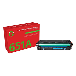 Xerox Everyday HP CE341A/CE741A/CE271A Cyan Cartucho de Toner Remanufacturado - Reemplaza 651A/307A/650A