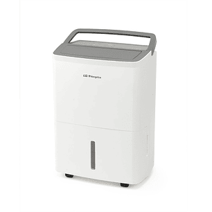 Orbegozo DH 1655 Deshumidificador - Potencia 230W - Absorbe 16 L/Dia - Deposito de 4L - Respetuoso con el Medio Ambiente - Temporizador - Ruedas y Asa