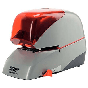 Rapid Supreme 5080e Grapadora Electrica de Sobremesa + Cartucho de 5000 Grapas - Grapa hasta 80 Hojas - Profundidad de Grapado Ajustable hasta 50mm - 