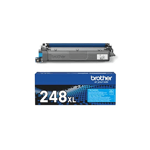Brother TN248XL Cyan Cartucho de Toner Original - TN248XLC