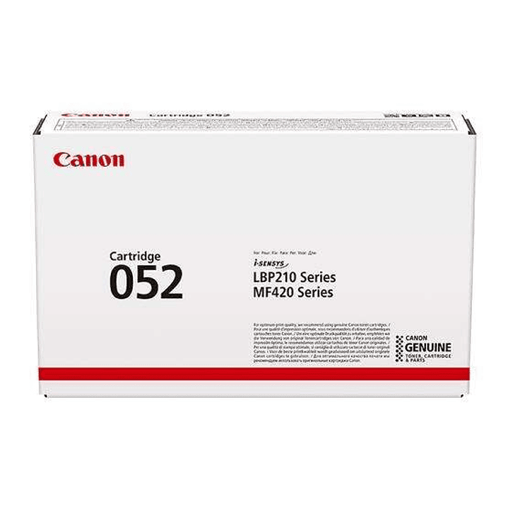 Canon 052 Negro Cartucho de Toner Original - 2199C002 1
