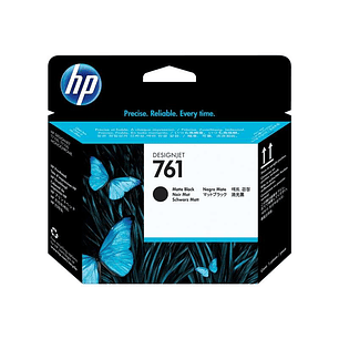 HP 761 Cabezal de Impresion Original - Negro Mate - CH648A