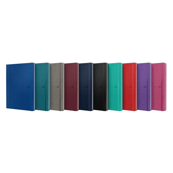 Oxford Signature Cuaderno Cosido Tapa Extradura B5 - 1 Linea - 80 Hojas - Colores Surtidos 1