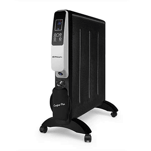 Orbegozo RMW 2010 Radiador de Mica Wifi - Potente y Eficiente - Control Remoto - Display Led - Programable - Seguridad Antivuelco y Sobrecalentamiento