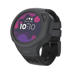 MyFirst Fone R1c Reloj Inteligente Infantil - GPS - SIM Card 4G - Bluetooth 5.0 - Wifi - IP67 - 24 Horas de Autonomia - Color Negro