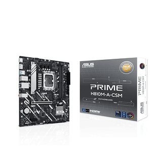 Asus Prime H810M-A-CSM Placa Base 2x DDR5, M.2, PCIe 4.0, Sata III, MicroATX