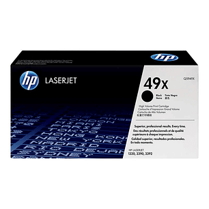 HP Q5949X Negro Cartucho de Toner Original - 49X