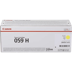 Canon 059H Amarillo Cartucho de Toner Original - 3624C001