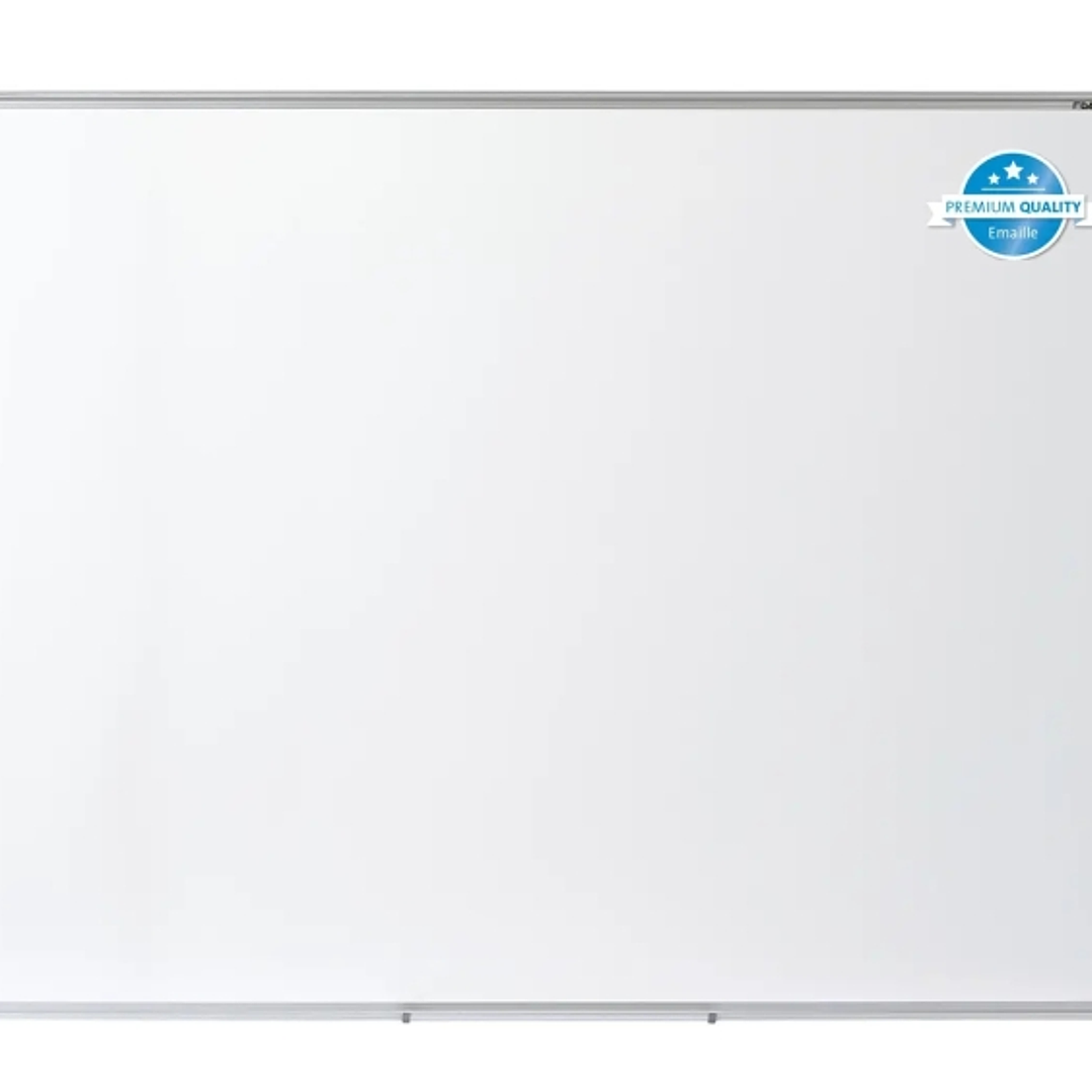 Dahle Professional Board Pizarra Blanca Esmaltada Magnetica 900x1200mm - Marco de Aluminio - Bandeja para Rotuladores 1