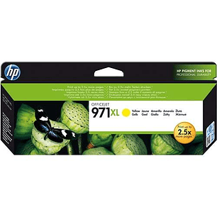 HP 971XL Amarillo Cartucho de Tinta Original - CN628AE