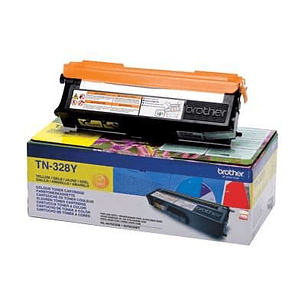 Brother TN328 Amarillo Cartucho de Toner Original - TN328Y