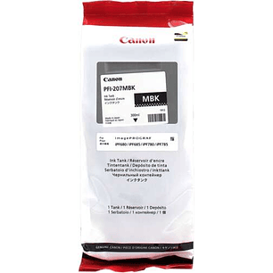 Canon PFI207 Negro Mate Cartucho de Tinta Original - PFI207MBK/8788B001