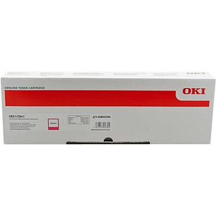 OKI C831/C841 Magenta Cartucho de Toner Original - 44844506