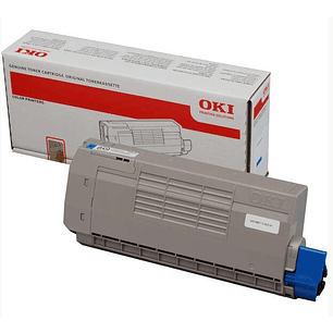 OKI C710/C711 Cyan Cartucho de Toner Original - 44318607