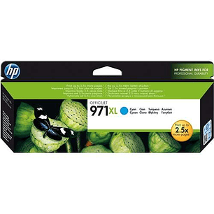HP 971XL Cyan Cartucho de Tinta Original - CN626AE