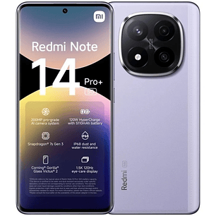 Xiaomi Redmi Note 14 Pro Plus 5G Smartphone Pantalla AMOLED 6.67