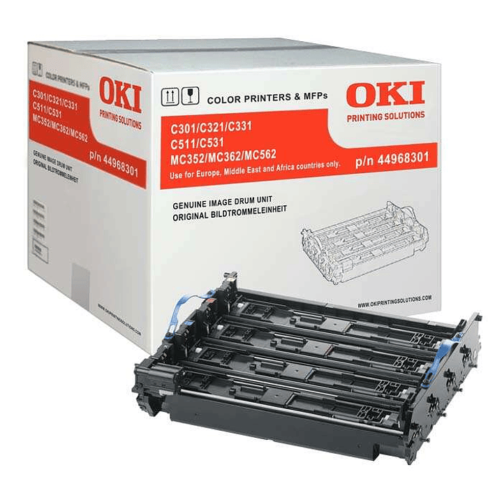 OKI C301/C511/MC352/MC362 Tambor de Imagen Original - 44968301 (Drum) 1