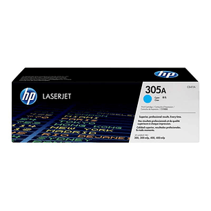 HP CE411A Cyan Cartucho de Toner Original - 305A