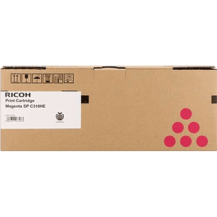 Ricoh Aficio SPC231/SPC232/SPC242/SPC310/ SPC311/SPC312/SPC320/SPC342 Magenta Cartucho de Toner Original - 407636/406481/SPC310M