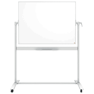 Nobo Pizarra Blanca Movil Nano Clean Classic - 1200x900mm - Diseño Puntero - Blanco