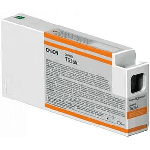 Epson T636A Naranja Cartucho de Tinta Original - C13T636A00