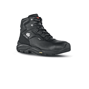 Upower Drop GTX S Calzado de Seguridad Botines - Talla 44 - Piel Flor Hidrofuga, Impermeable, Transpirables, Puntera Composite, Antiperforacion, Suela