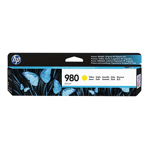 HP 980 Amarillo Cartucho de Tinta Original - D8J09A