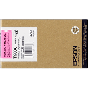 Epson T6036 Magenta Light Cartucho de Tinta Original - C13T603600