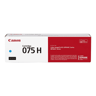 Canon 075H Cyan Cartucho de Toner Original - 6368C002