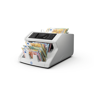 Safescan 2265 (G2) Contadora de Billetes - Puede Contar Billetes de Euro y Libras Esterlinas Mezclados - Capacidad hasta 300 Billetes - 1200 Billetes 