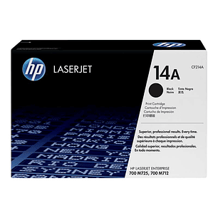 HP CF214A Negro Cartucho de Toner Original - 14A