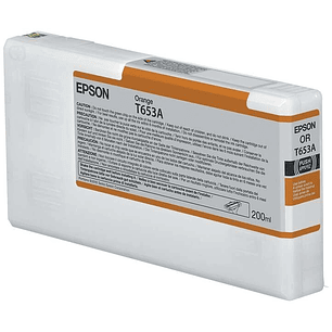 Epson T653A Naranja Cartucho de Tinta Original - C13T653A00
