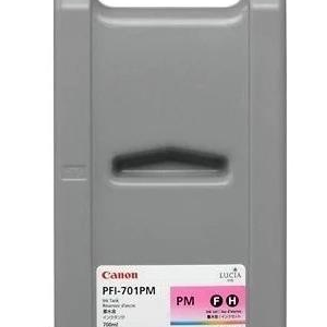 Canon PFI-701PM Photo Magenta Cartucho de Tinta Original - 0905B001 1