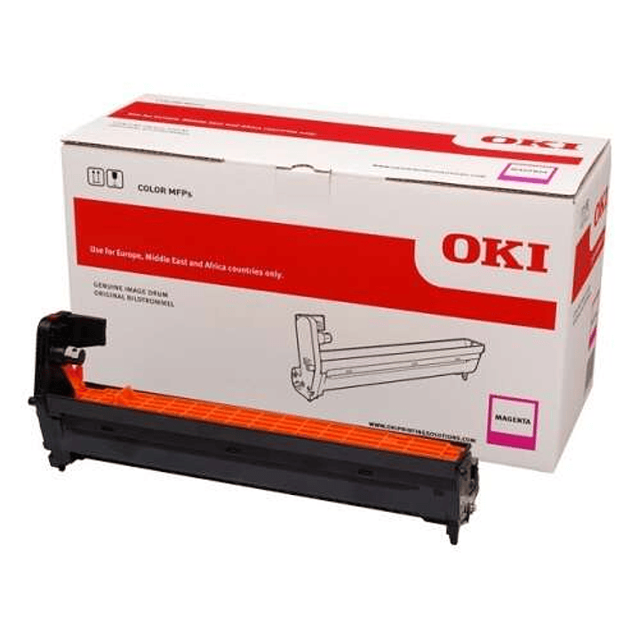OKI C823/C833/C843 Magenta Tambor de Imagen Original - 46438002 1
