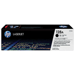 HP CE320A Negro Cartucho de Toner Original - 128A