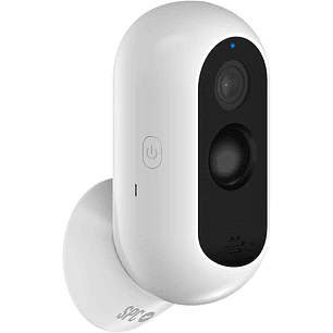 SPC Camara de Seguridad Inalambrica con Bateria - 9600 Mah - Wifi - Interior y Exterior - Resistente a la Lluvia - Full HD - Vision Nocturna - Notific