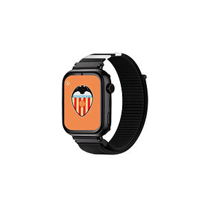 Savefamily Reloj Inteligente Infantil Savewatch Plus Edicion Valencia C.F. con GPS y Llamada - Correa Tela Negra