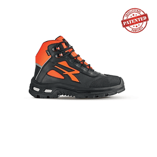 Upower Spirit S Zapato de Seguridad Alto - Talla 48 - Forro de Cuero de Grano Suave, Puntera Resistente a la Abrasion, Repelente al Agua, Forro Gore-T