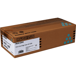 Ricoh MC250/PC300/PC301/PC302 Cyan Cartucho de Toner Original - 408353/M C250C