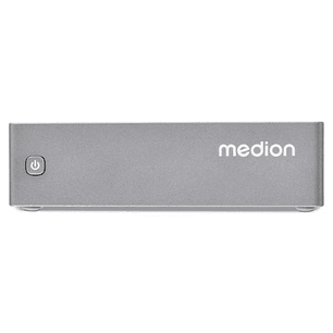 Medion S06e MD35340 Mini Ordenador Intel N100 - HDMI, DisplayPort, USB3.2, USB-C, RJ-45, WIFI6, Bluetooth - Color Gris