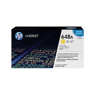 HP CE262A Amarillo Cartucho de Toner Original - 648A
