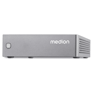 Medion S06 MD35444 Mini Ordenador Intel Core i5-1335U - HDMI, DisplayPort, USB3.2, USB-C, RJ-45, WIFI6, Bluetooth 5.2 - Color Gris