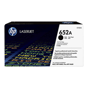 HP CF320A Negro Cartucho de Toner Original - 652A