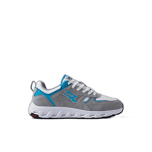 Upower Jackie Calzado de Seguridad Bajo - Talla 35 - Proteccion OB e FO SR - Color Gris/Azul